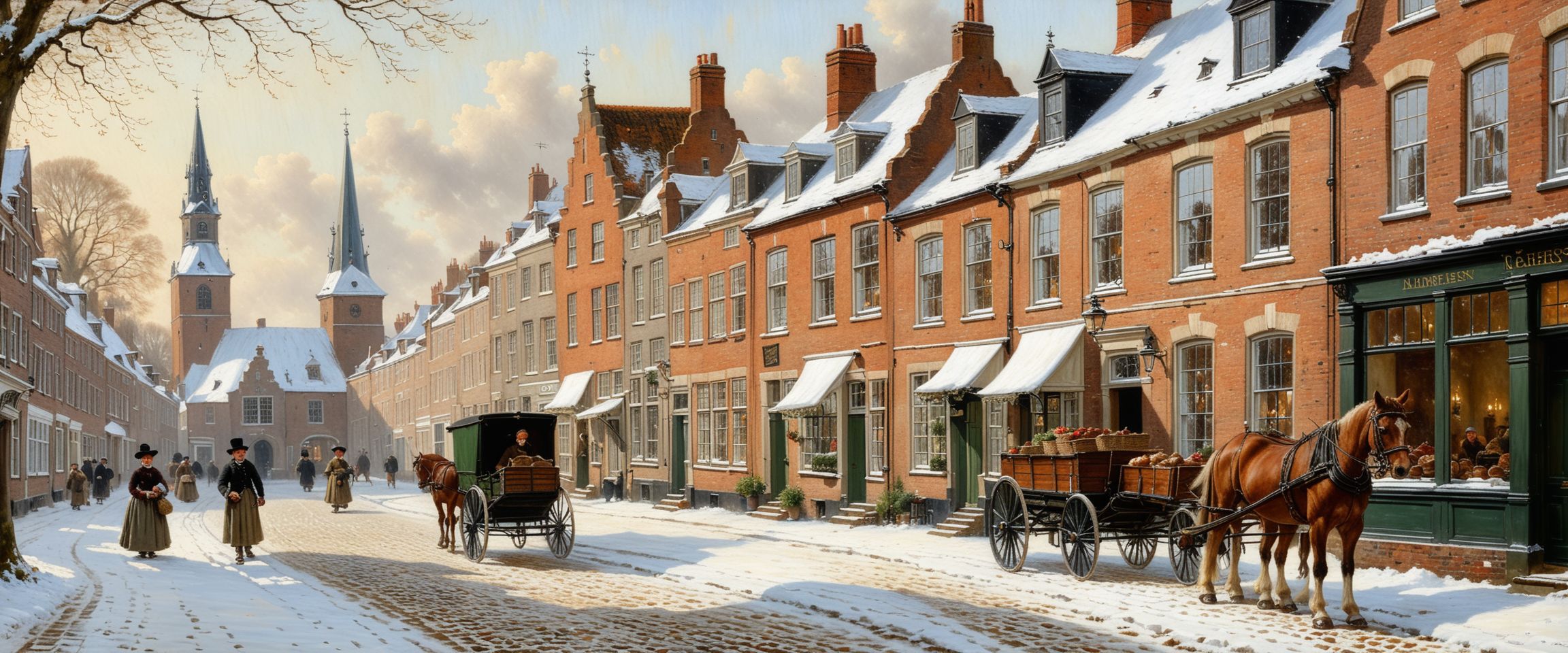 19th Century Small Town