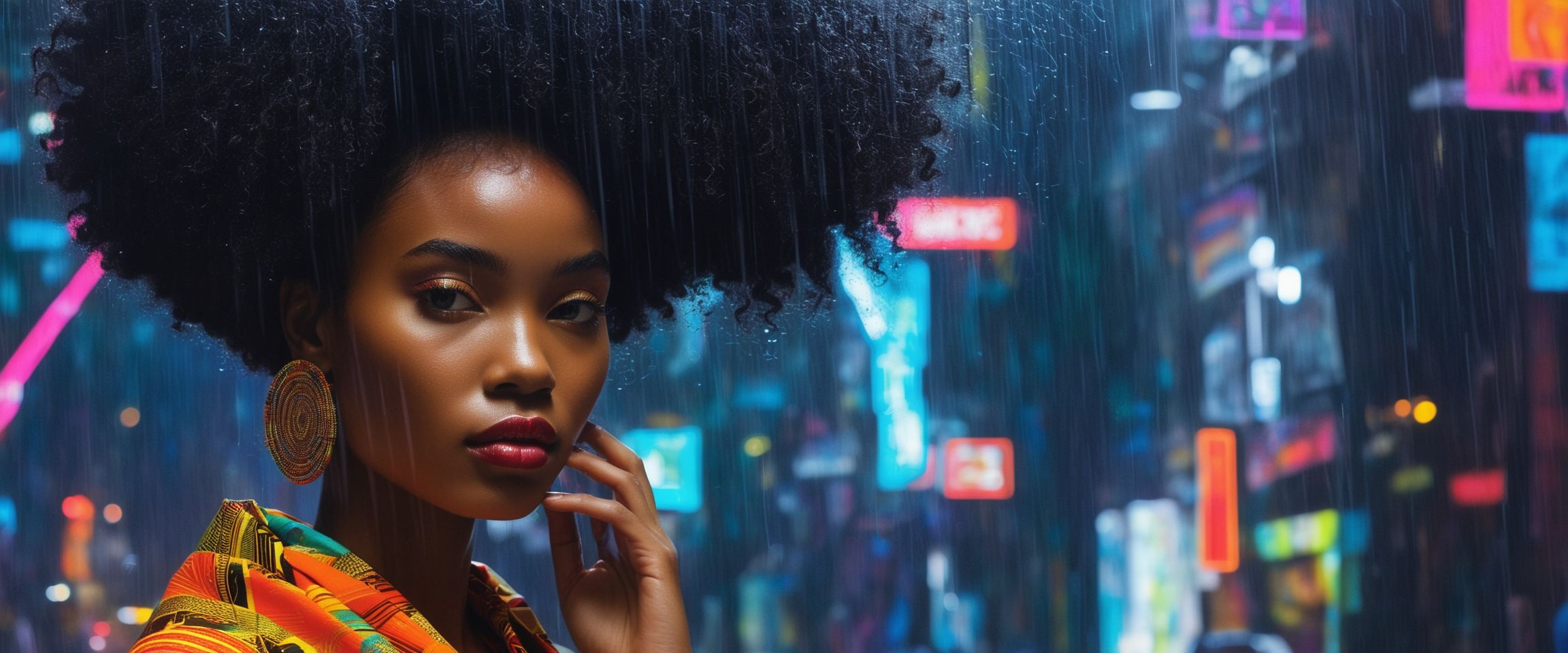 Afrofuturist Collage City