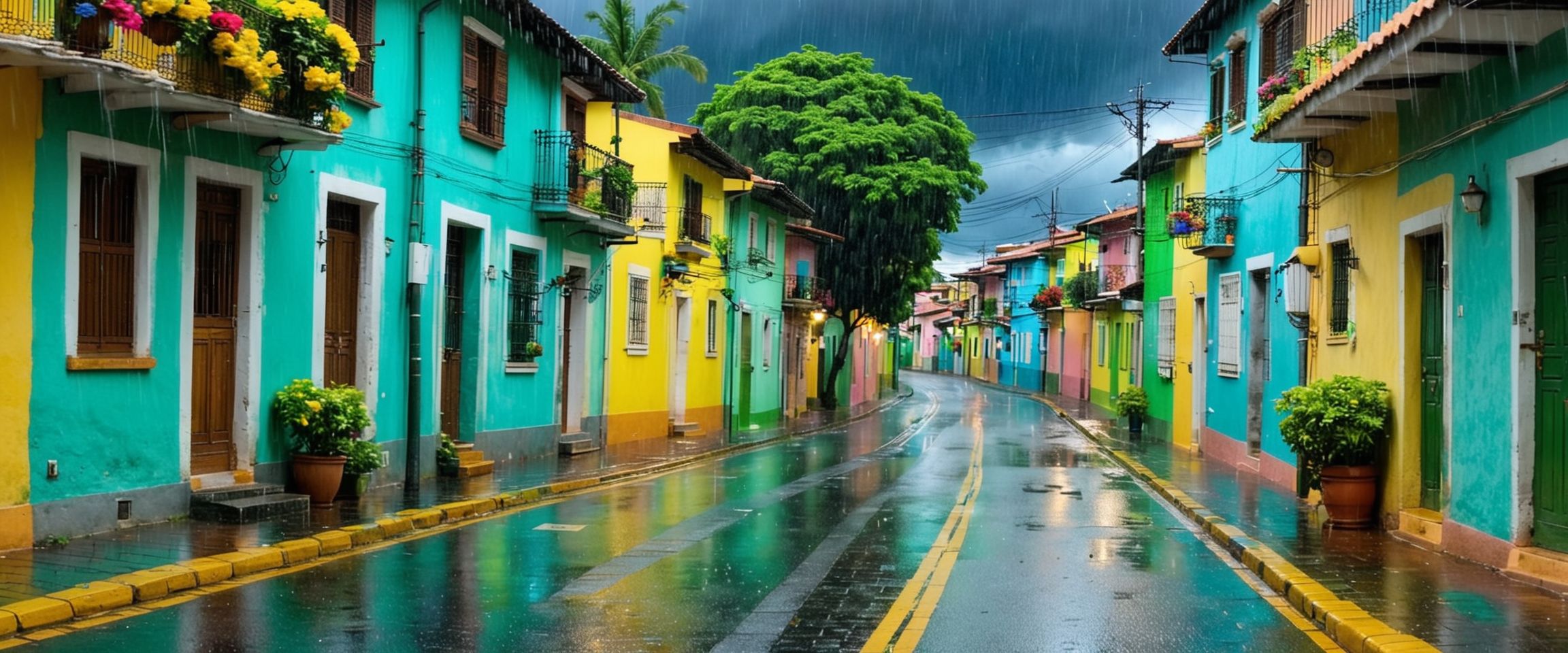 Brazilian Coastal Town