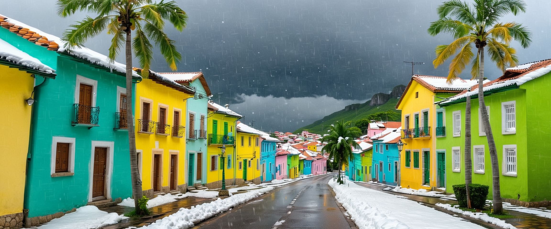 Brazilian Coastal Town