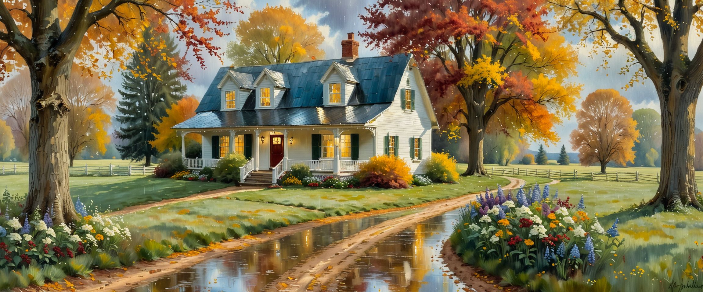 Dreamy Storybook Countryside