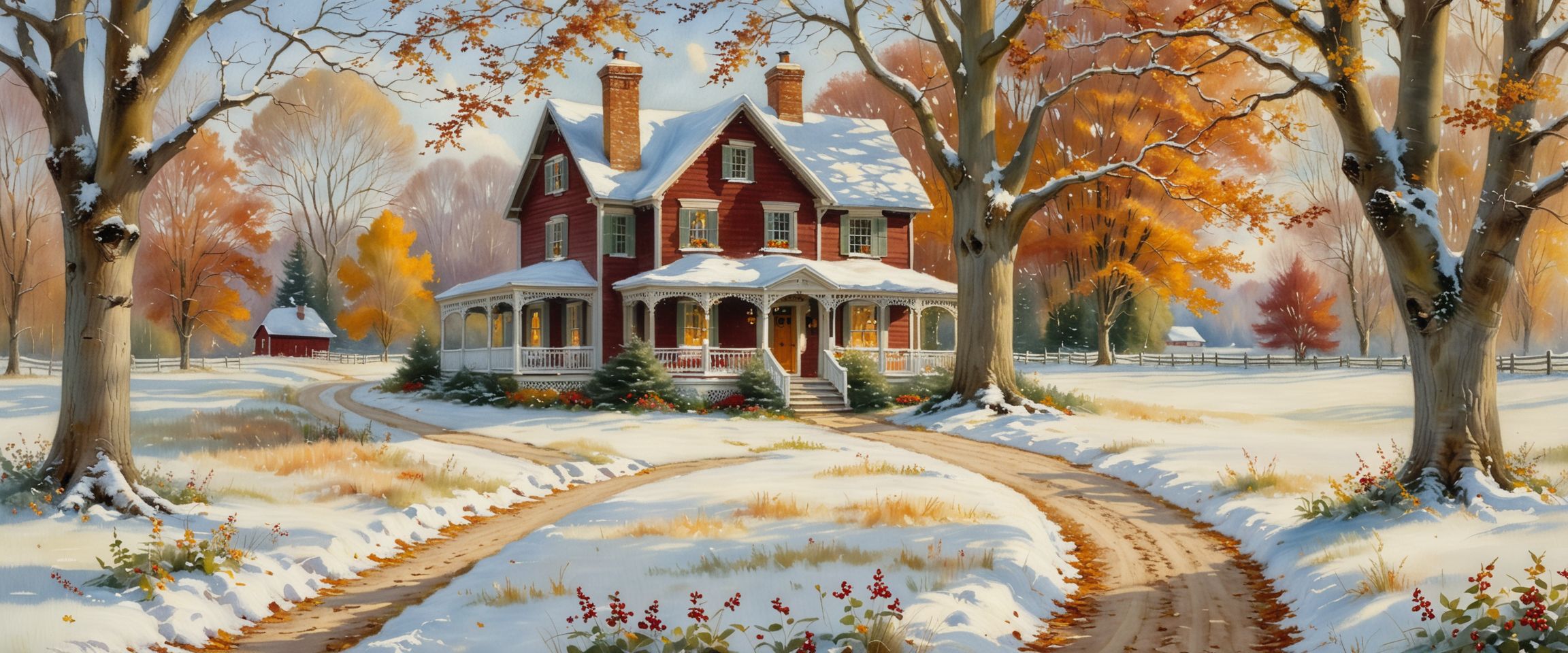 Dreamy Storybook Countryside