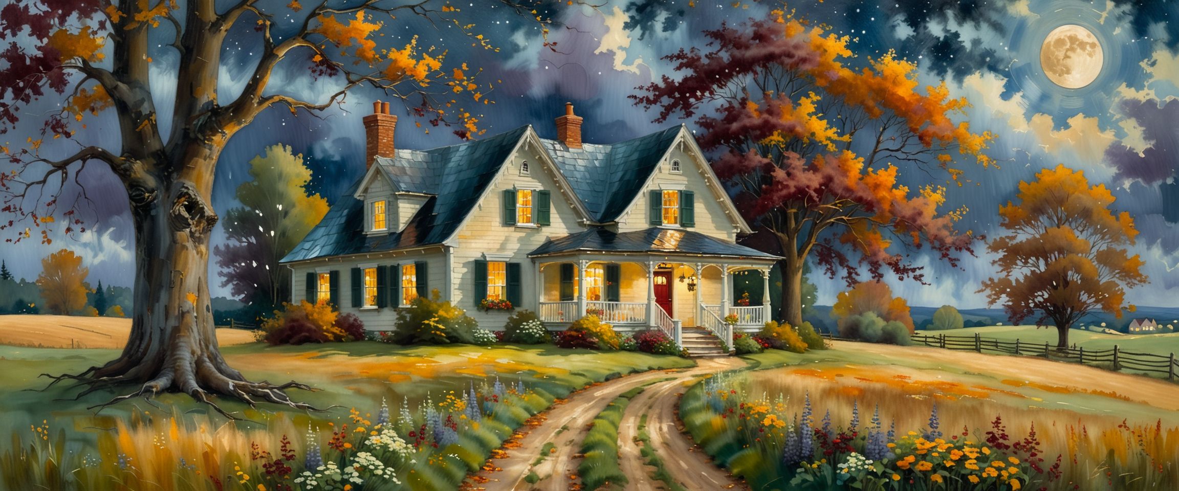 Dreamy Storybook Countryside