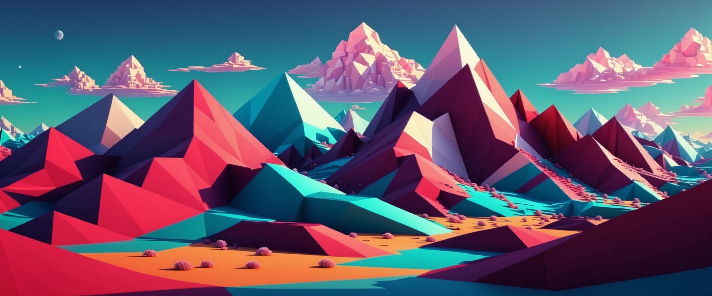 Lowpoly Abstract