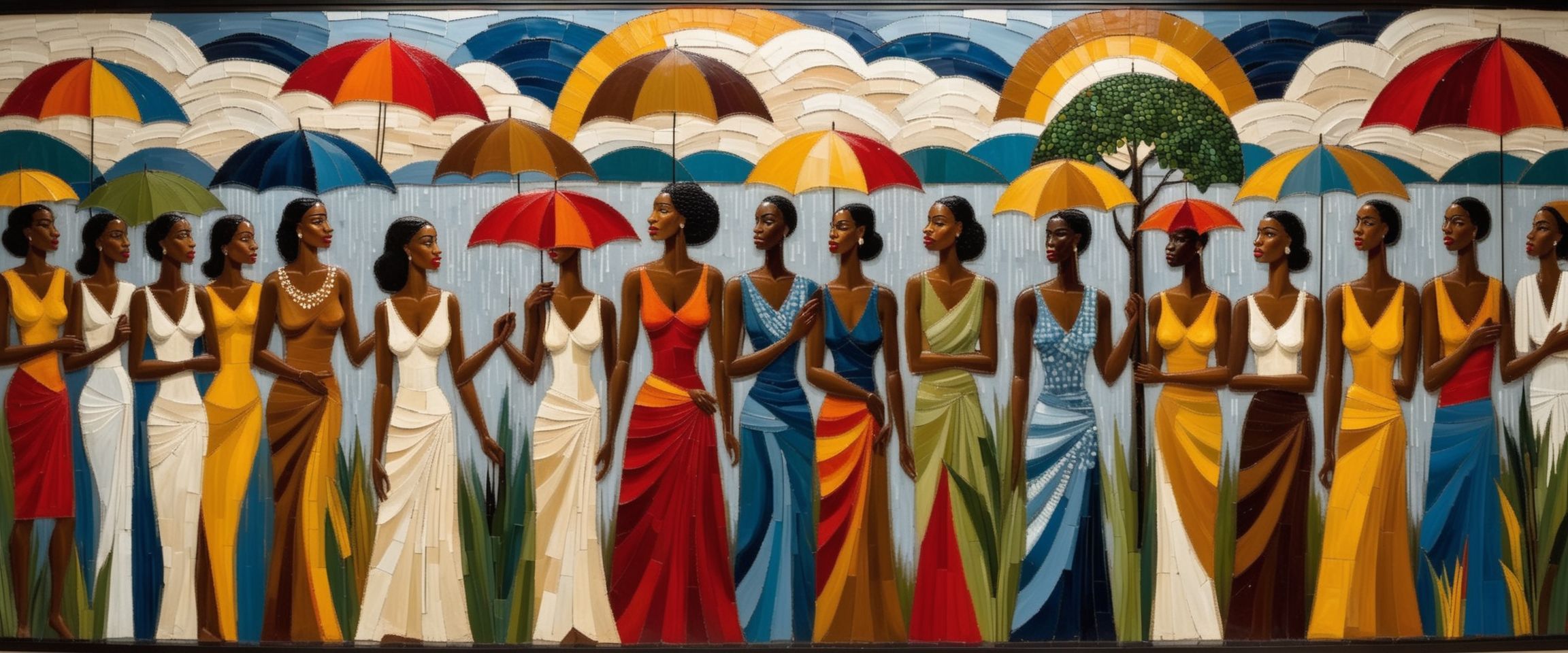 Monumental Mural Style