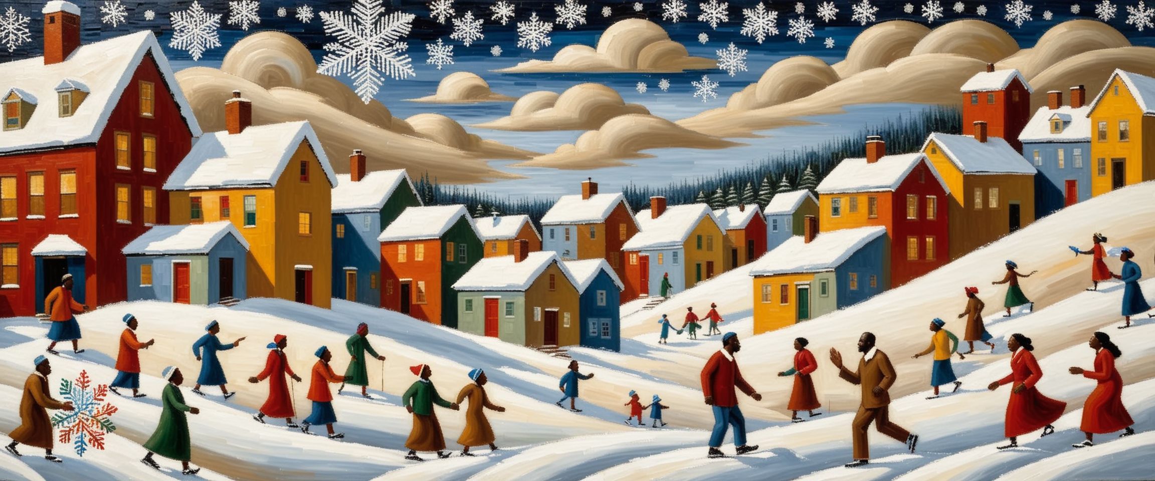 Monumental Mural Style