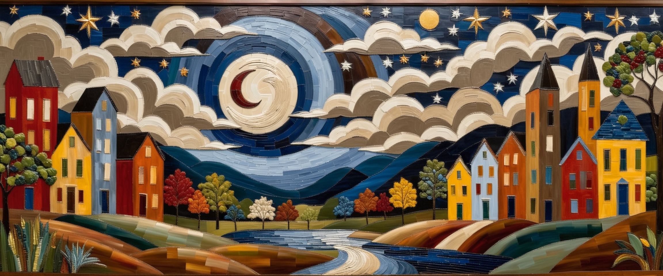 Monumental Mural Style