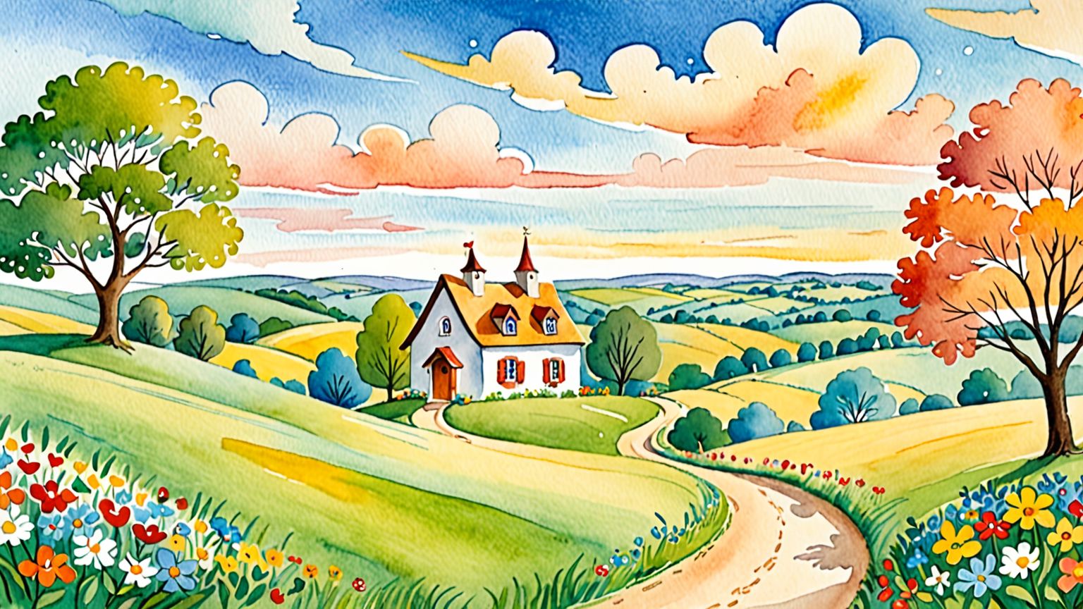 Whimsical Storybook Hills