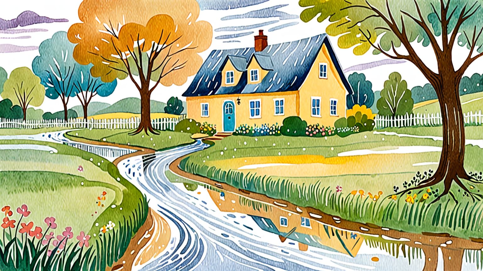 Whimsical Storybook Hills