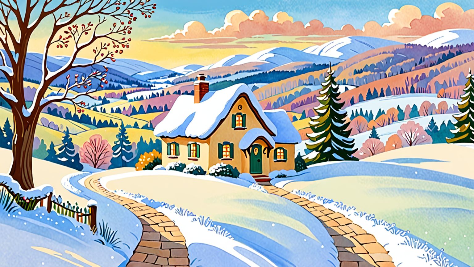 Whimsical Storybook Hills